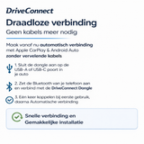 Mini 2-in-1 Car Dongle | Draadloos CarPlay & Android Auto