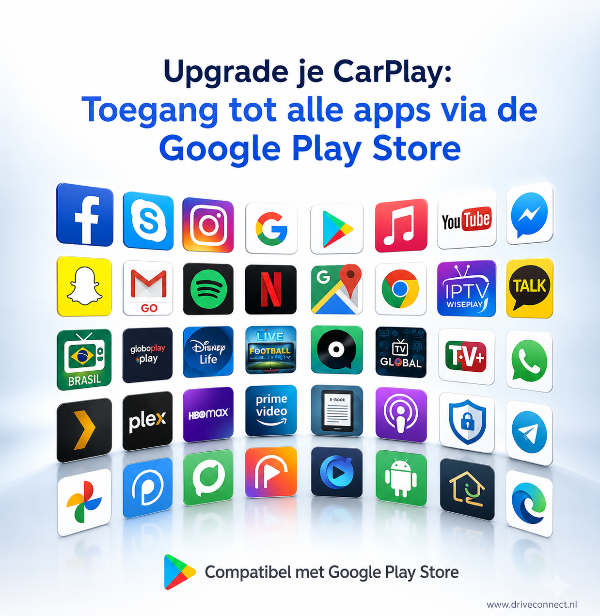 3-in-1 Smart App AI-Box - Ontgrendel je volledige Play Store, Netflix en YouTube in je auto